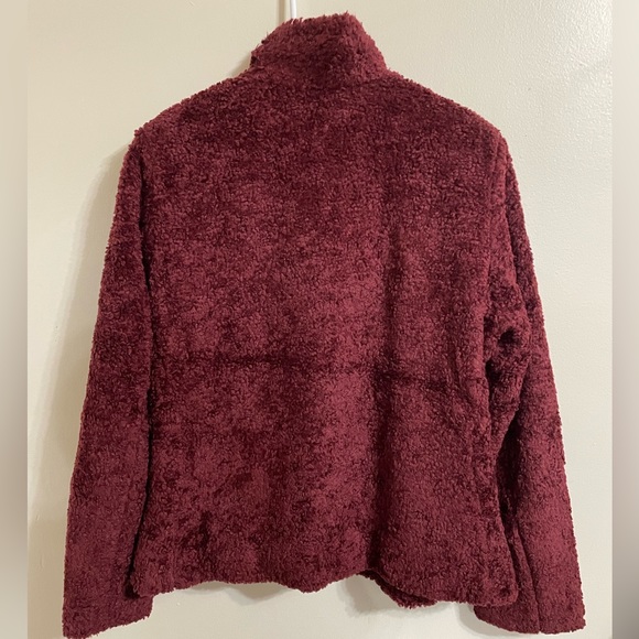 Pendleton Dark Red Fleece Jacket - Picture 2 of 4